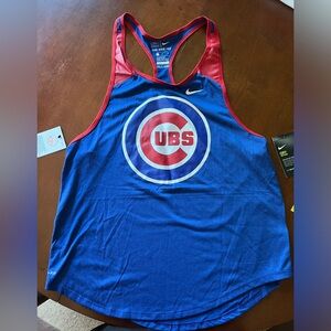 NWT Nike Cubs Racerback Dri-Fit Tank